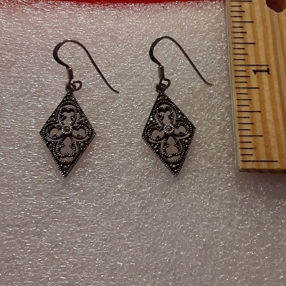 925 Silver Earrings - Picture 2 of 4